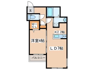 ヴァンテール月寒東の物件間取画像